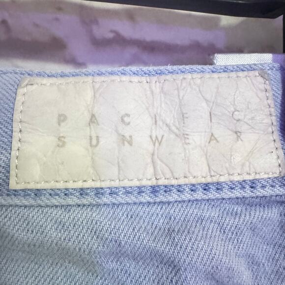 PacSun Dad Jean Cut off Button Fly  Shorts 25 - Picture 4 of 8